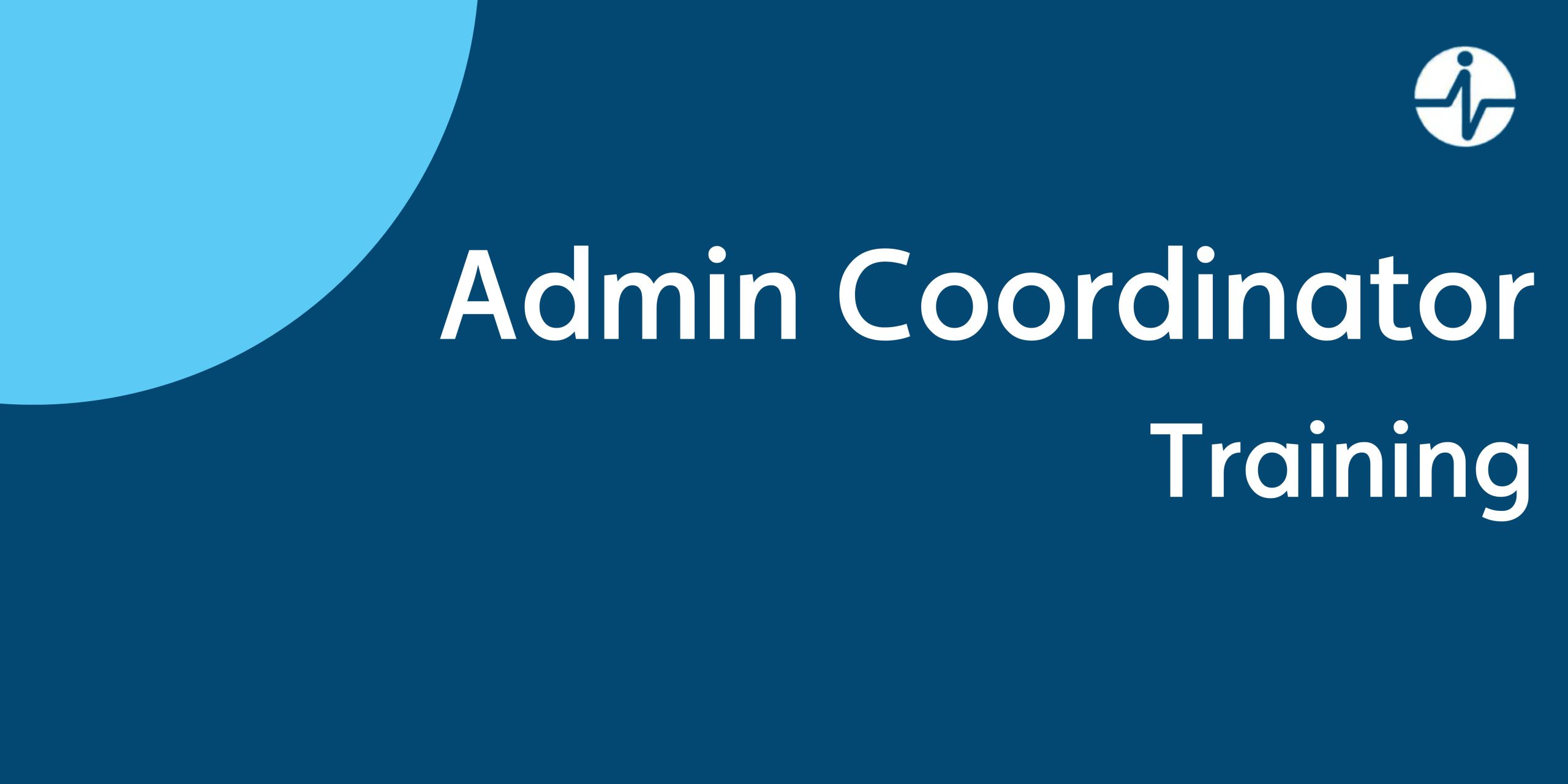 Admin Coordinator Training