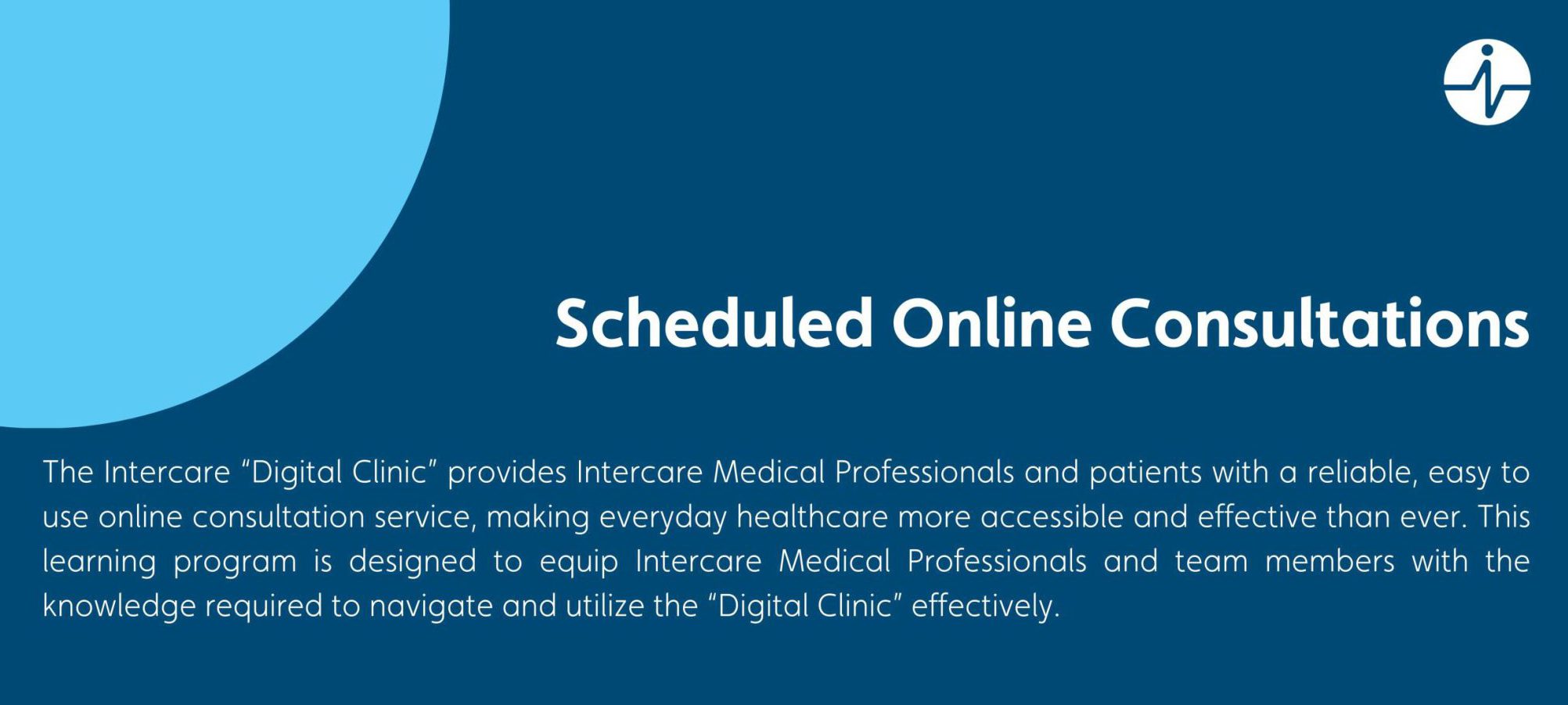 Scheduled Online Consultations